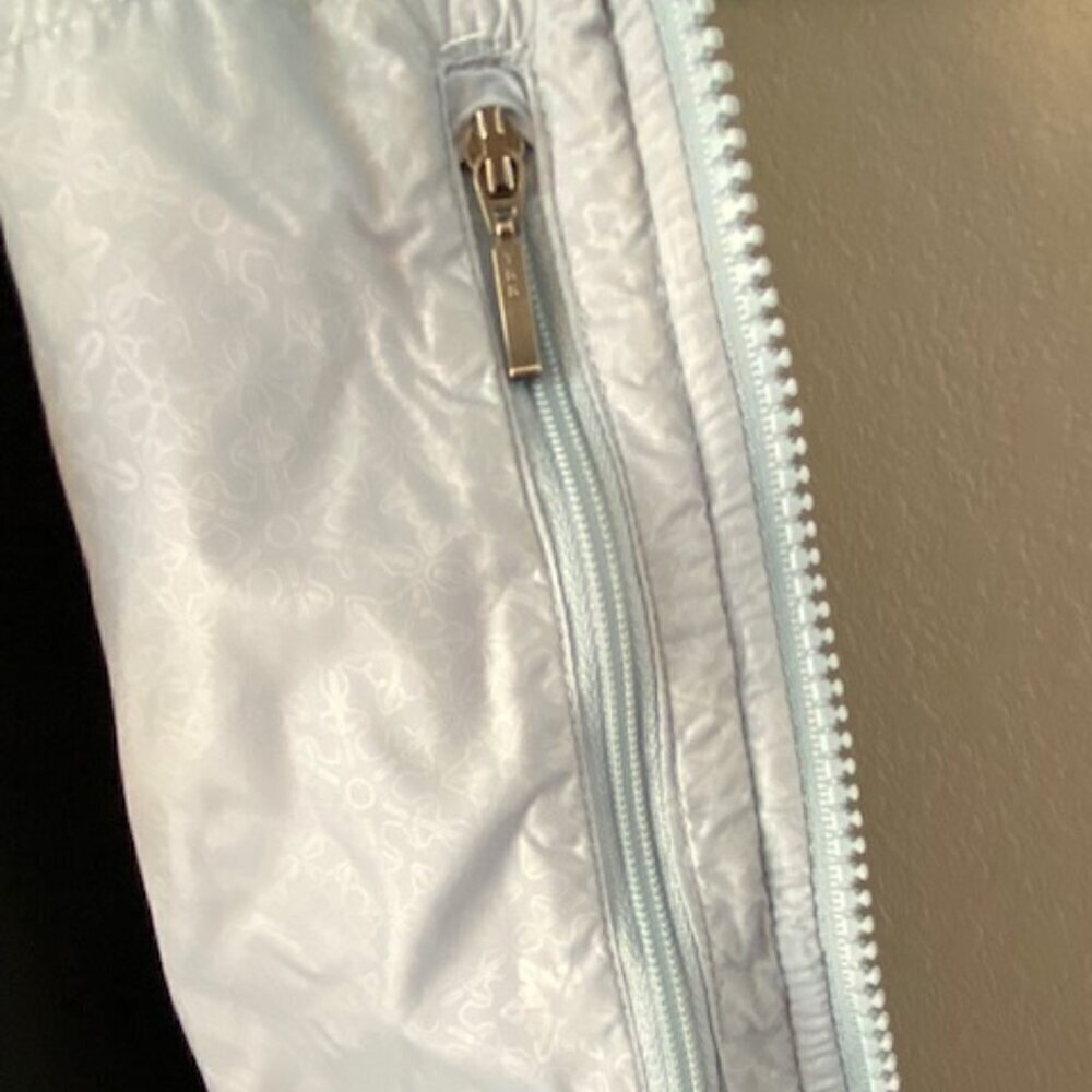 NORTH FACE Quilted Puffer Jacket Coat Light Blue Small - Picture 13 of 16